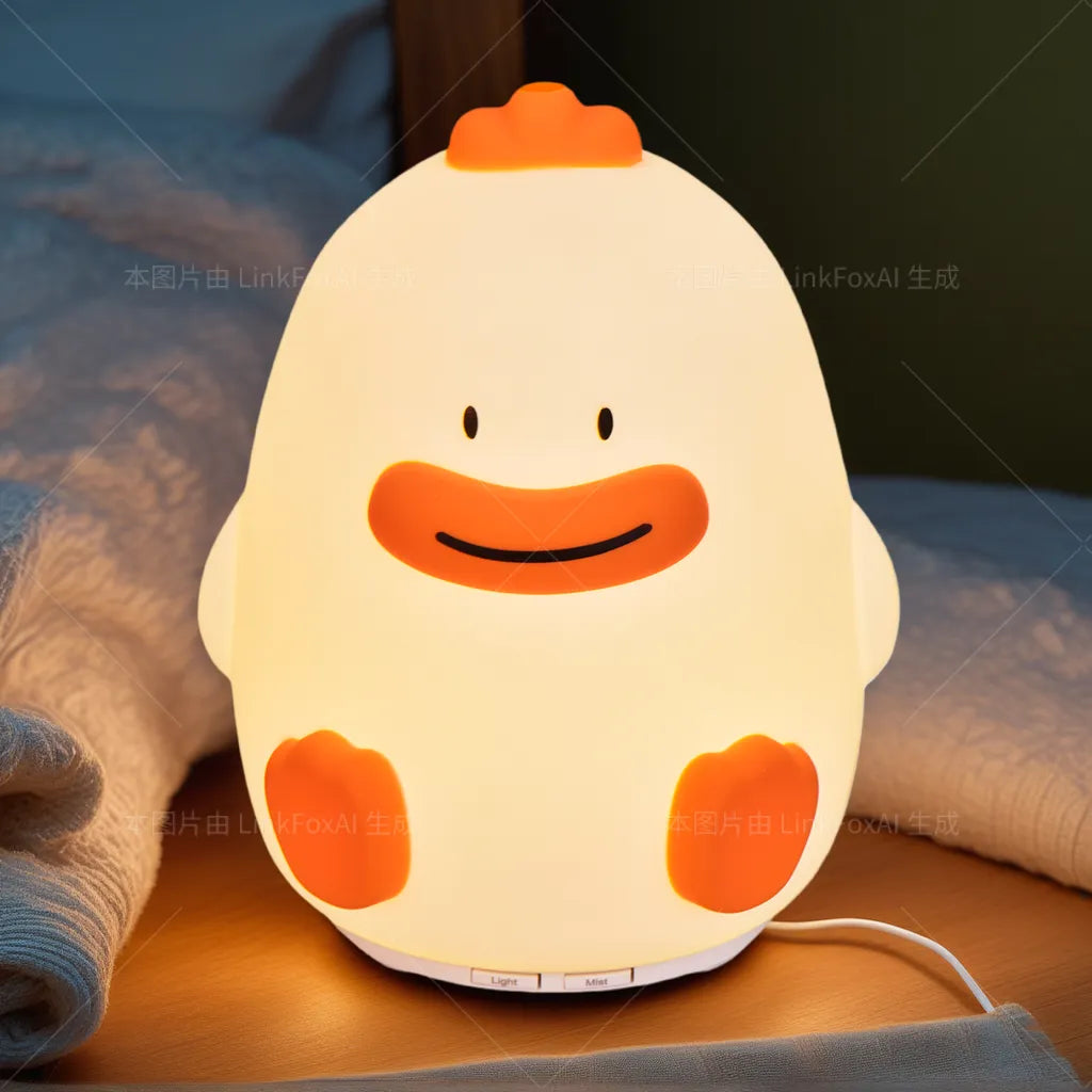 Cute Duck USB Essential Oil Aroma Diffuser Ultrasonic Personal Air Humidifier
