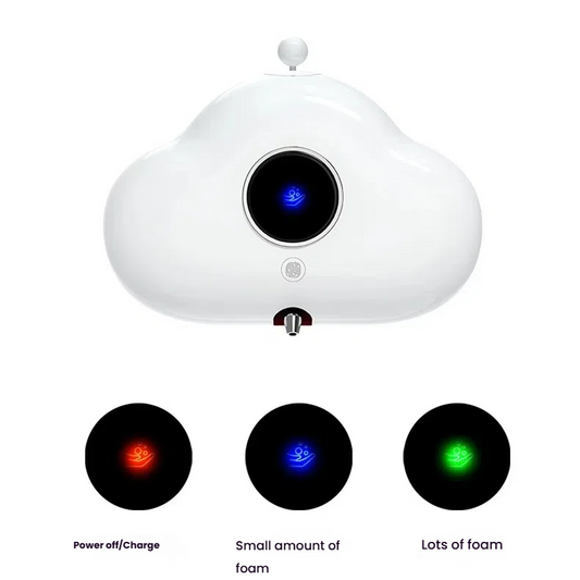 White Cloud 240 ml Infrared Sensing USB Automatic Soap Dispenser
