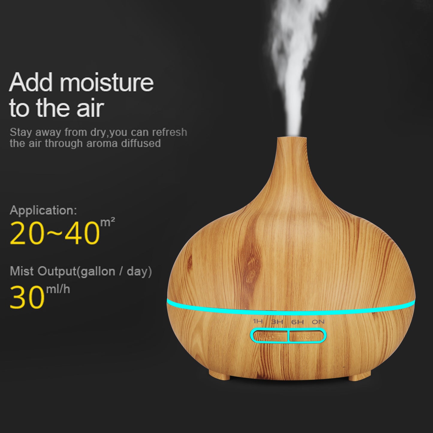 Newest 200ml Humidifier Portable Essential Oil Aroma Diffuser