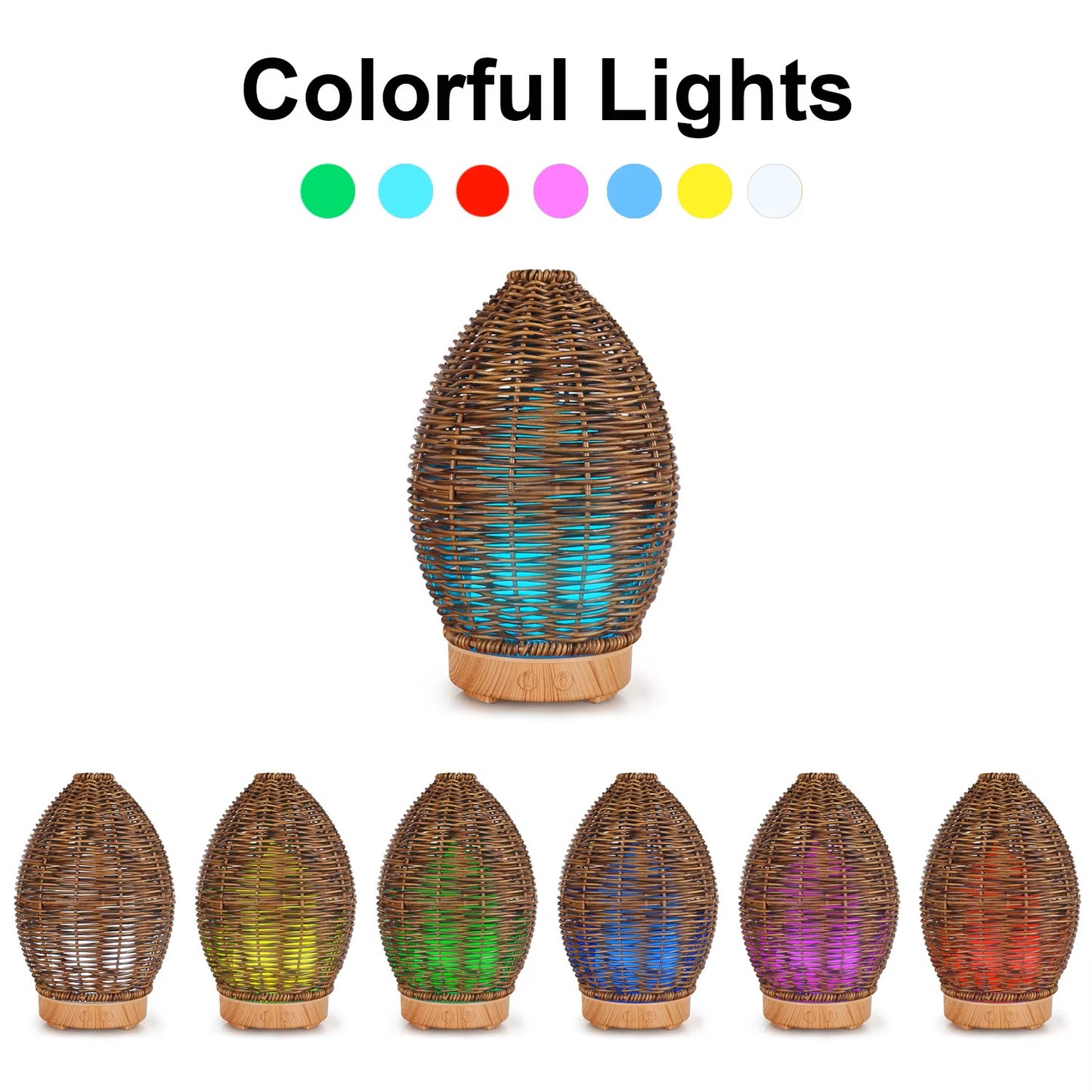 Plant Rattan Humidifying for Stylish Christmas Gift Household